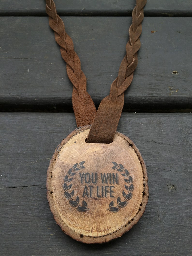 Custom designed Wooden Competition Medals