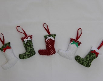 Calza di natale decorazioni albero - colori miscelati