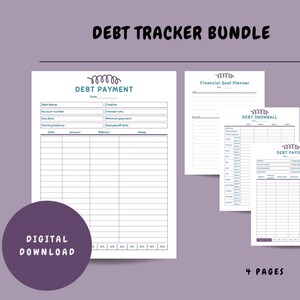 Kit de Libertad Financiera: Paquete de Seguimiento de Deudas