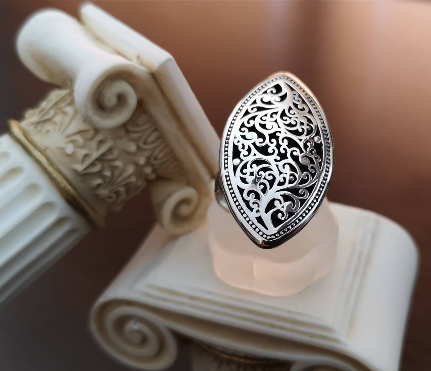 Byzantine Ring, Byzantine Style, Vintage Style Ring, Summer Gift ...