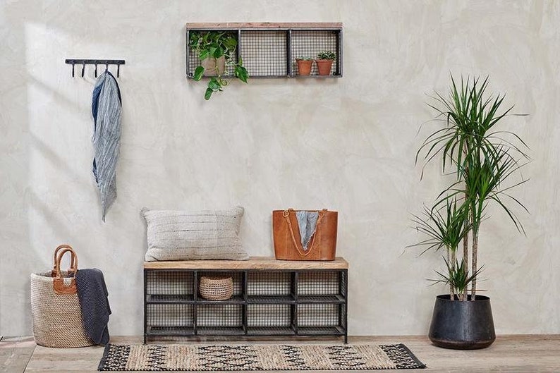 StableHomeGarden Hasa Storage Bench - Thumbnail 3