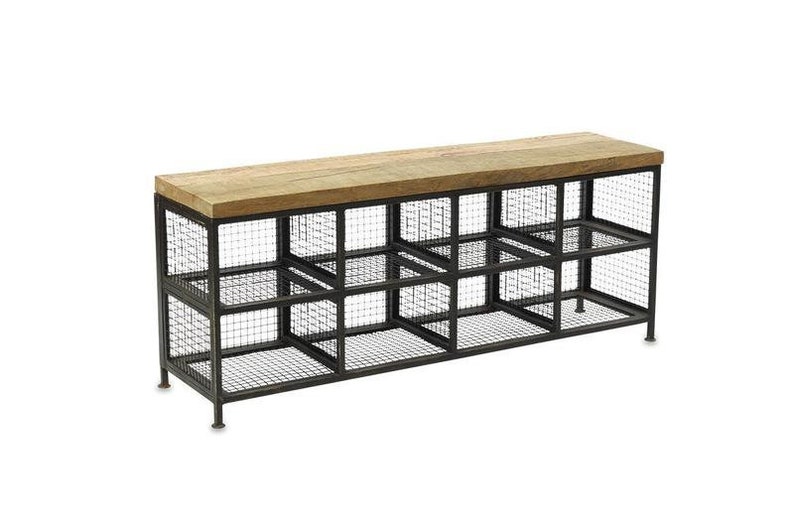StableHomeGarden Hasa Storage Bench - Thumbnail 4