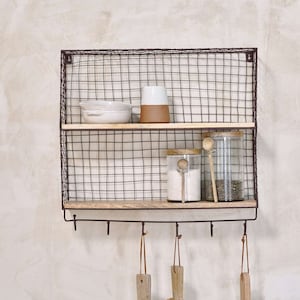 Tamba Shelf with Hooks