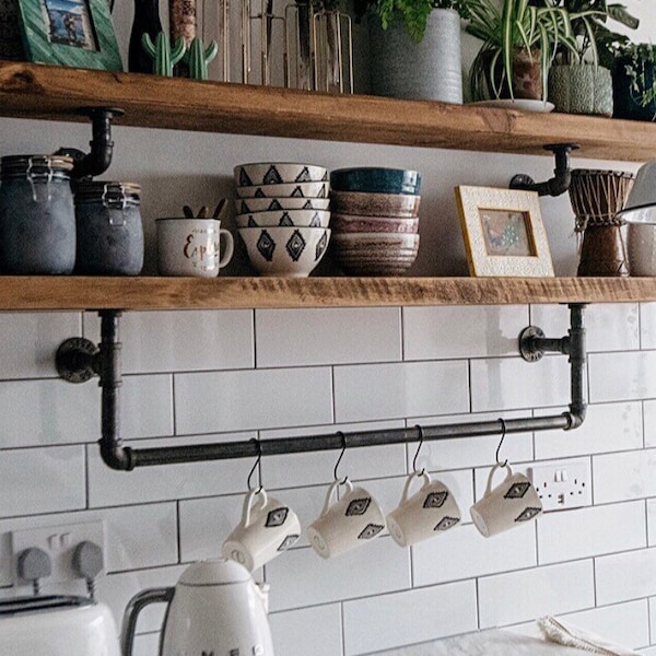 Pipe Shelf Brackets Etsy