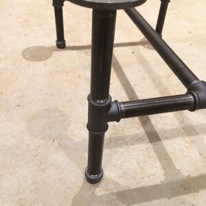 Black Steel Pipe Coffee Table Legs - Etsy