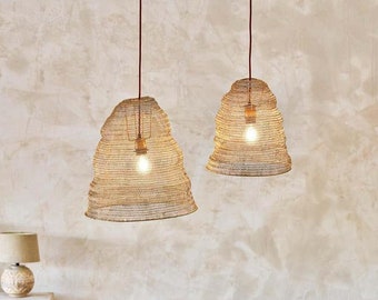 Jatani Wire Lampshades - Antique Brass