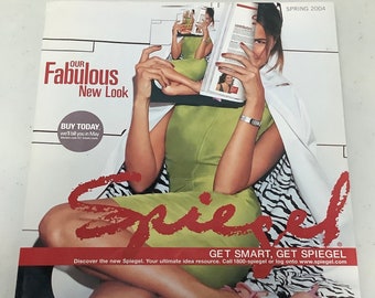 Catálogo Vintage Spiegel Primavera 2004: Moda y artículos para el hogar