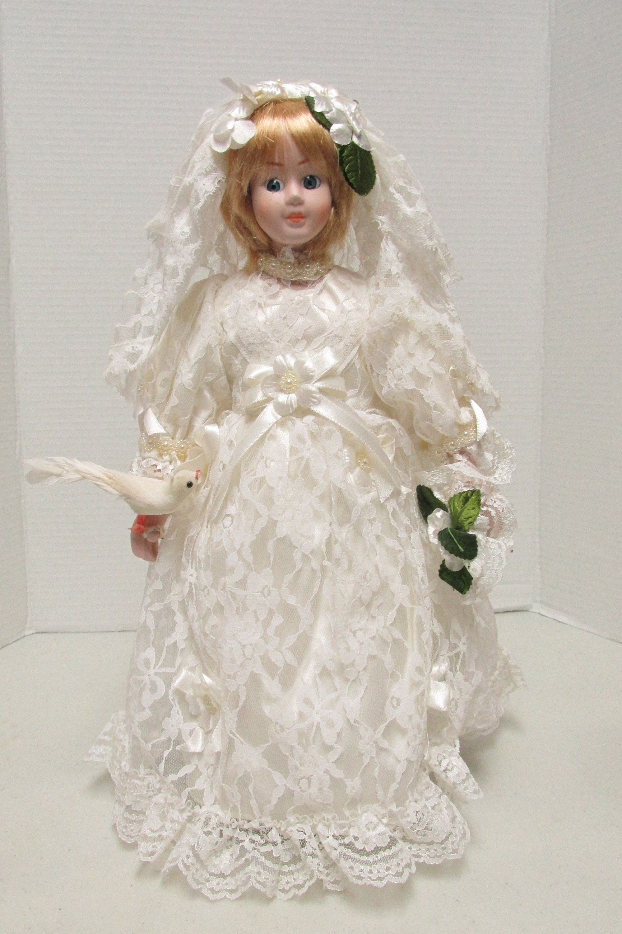 Porcelain bride sales doll collection