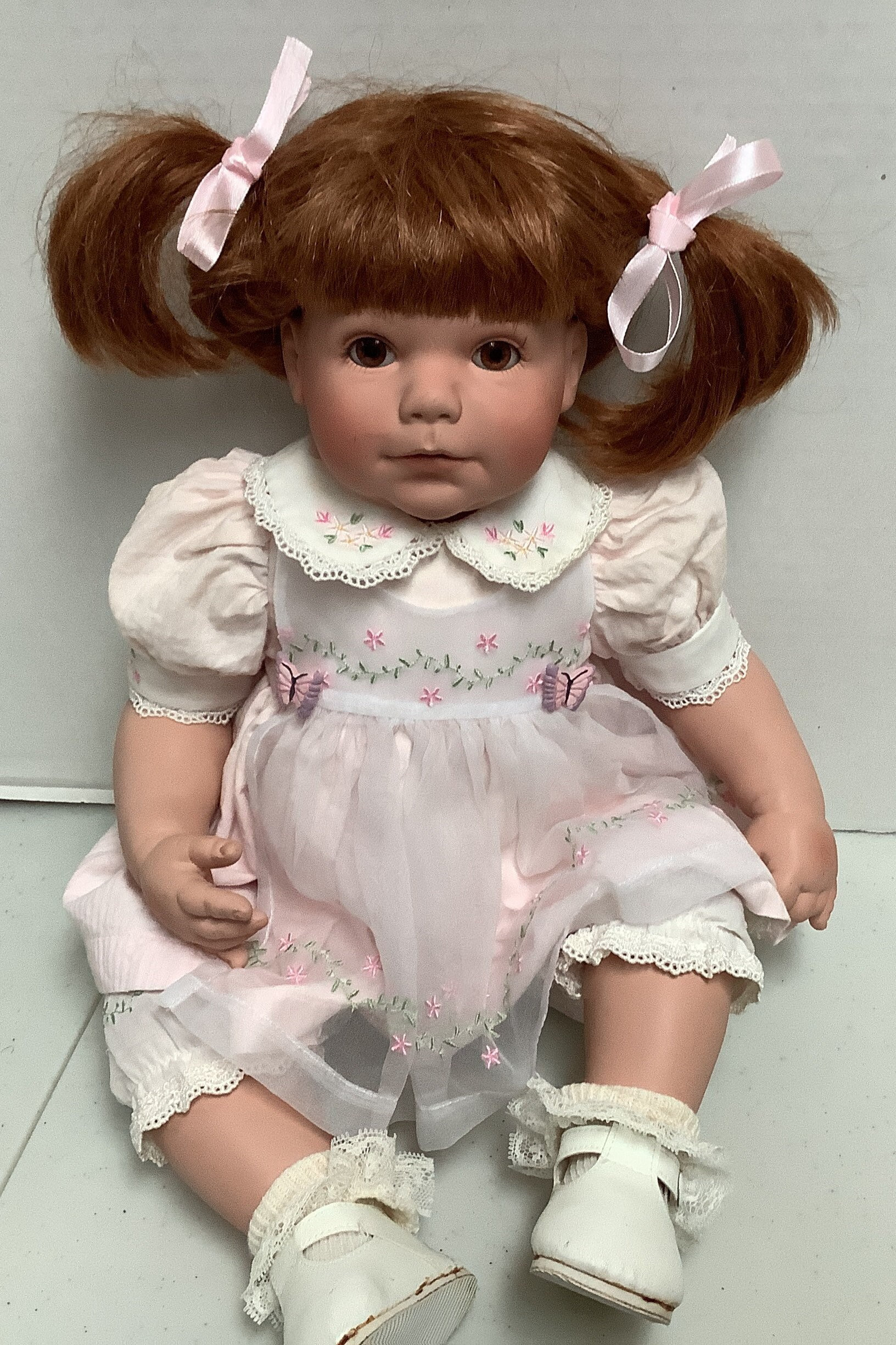 Butterfly Kisses Porcelain Doll Collection Enjoy Discount www