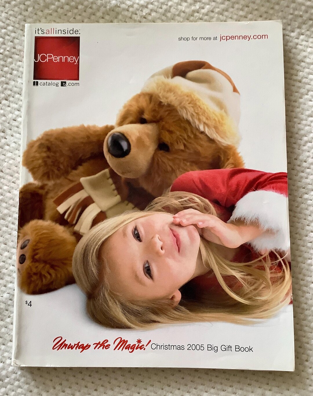 Jcpenney Unwrap the Magic! Christmas 2005 Big Gift Book Catalog Etsy