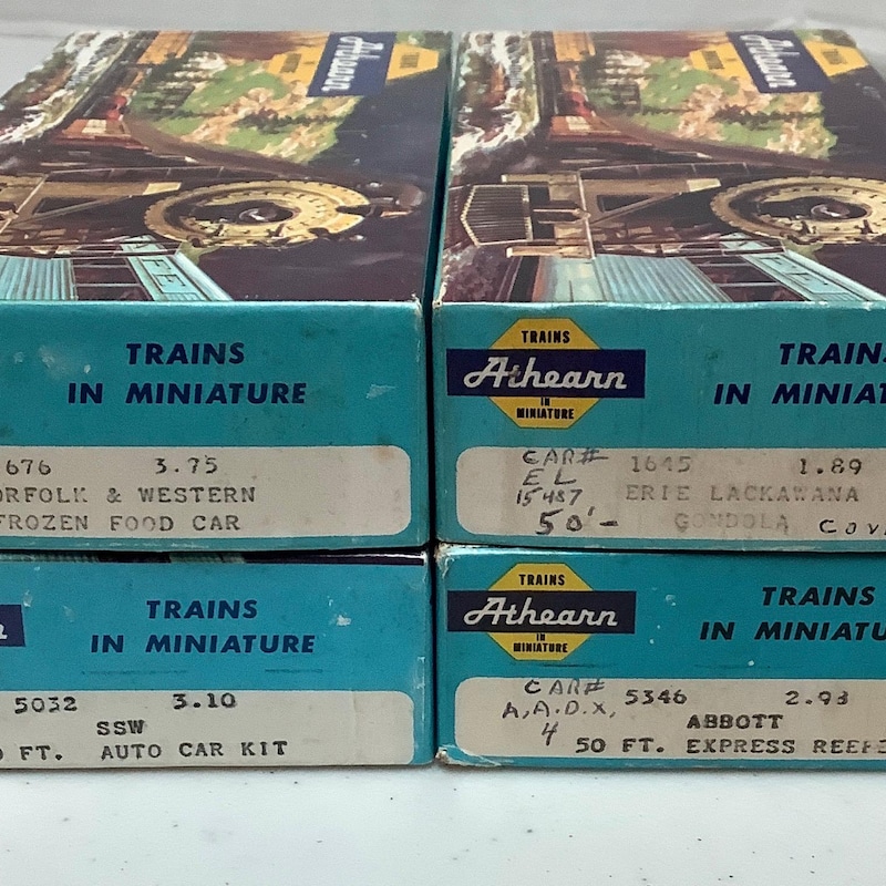 Ho Scale Box Ho Scale Athearn Blue Box - Etsy