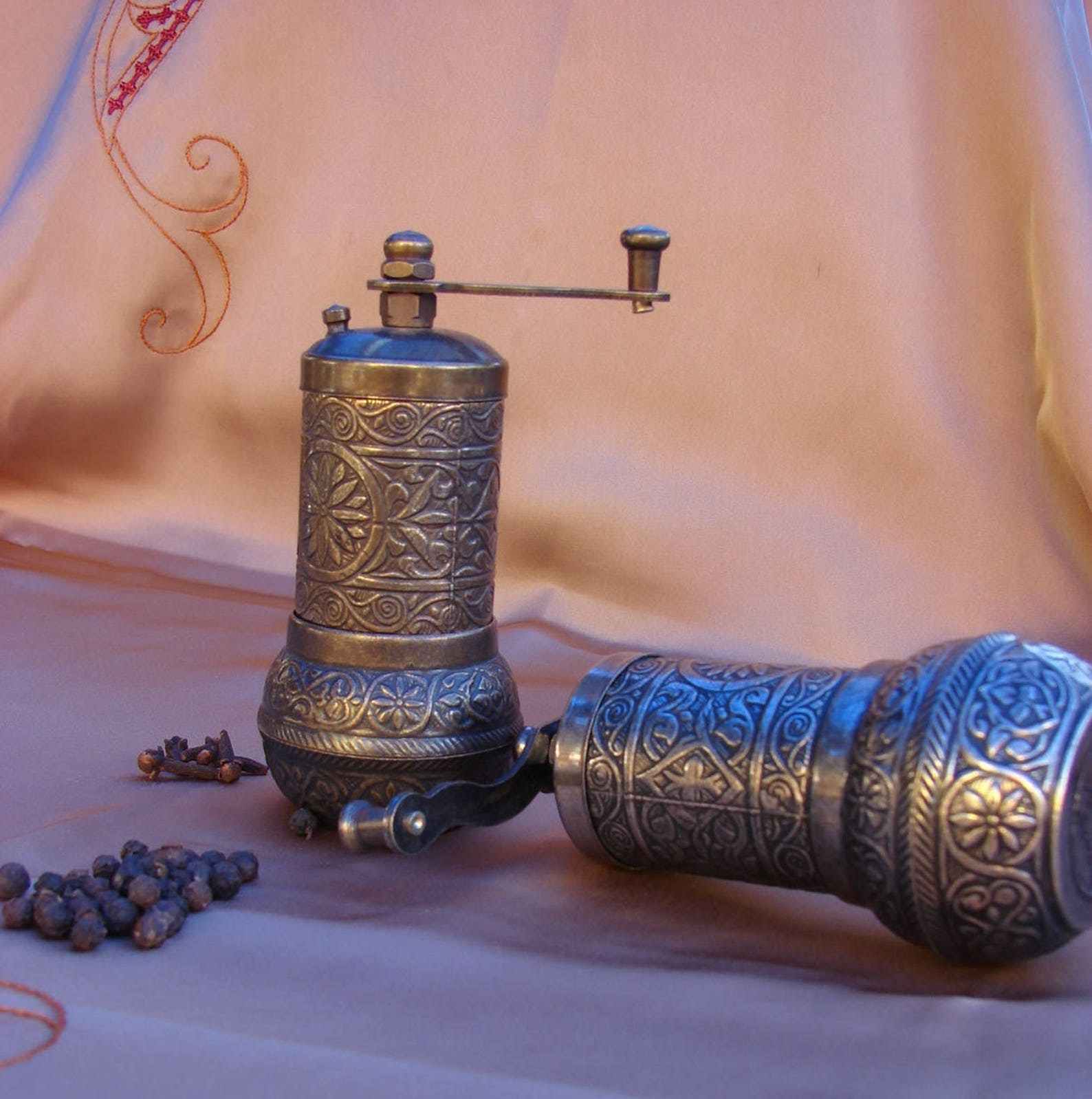 Manual Spice Grinder Hand Mill for Pepper Salt Seed Herb Etsy UK