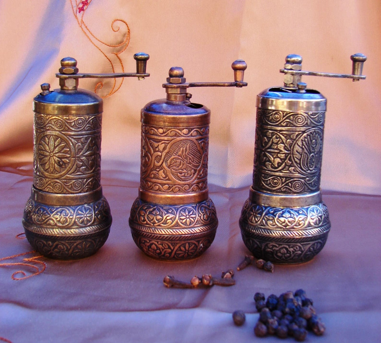 Manual Spice Grinder Hand Mill for Pepper Salt Seed Herb Etsy UK