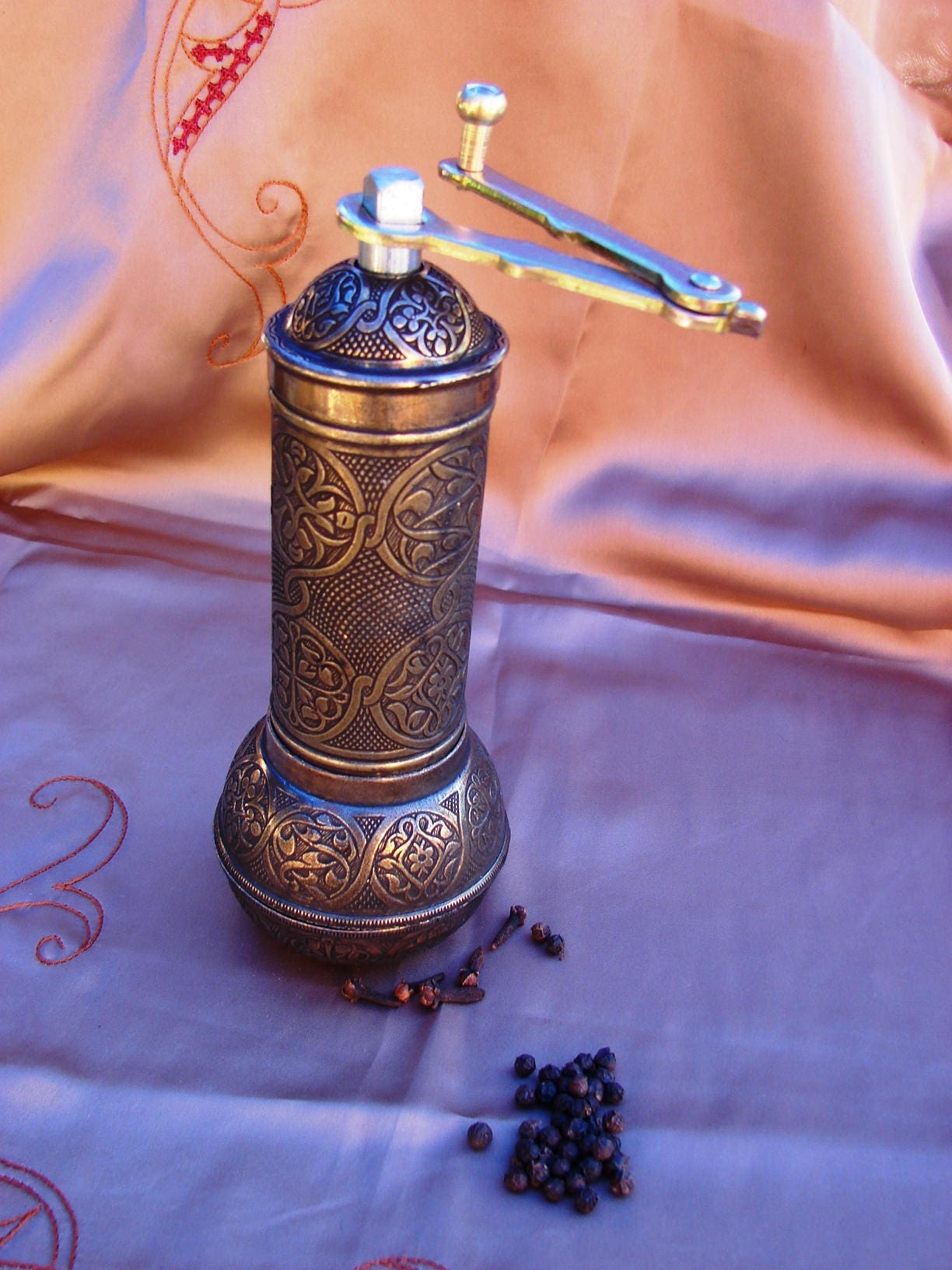 Manual Spice Grinder Hand Mill for Pepper Salt Seed Coffee Etsy