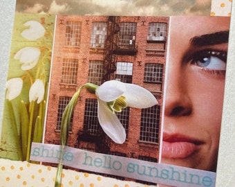 Postkarte „hello sunshine“