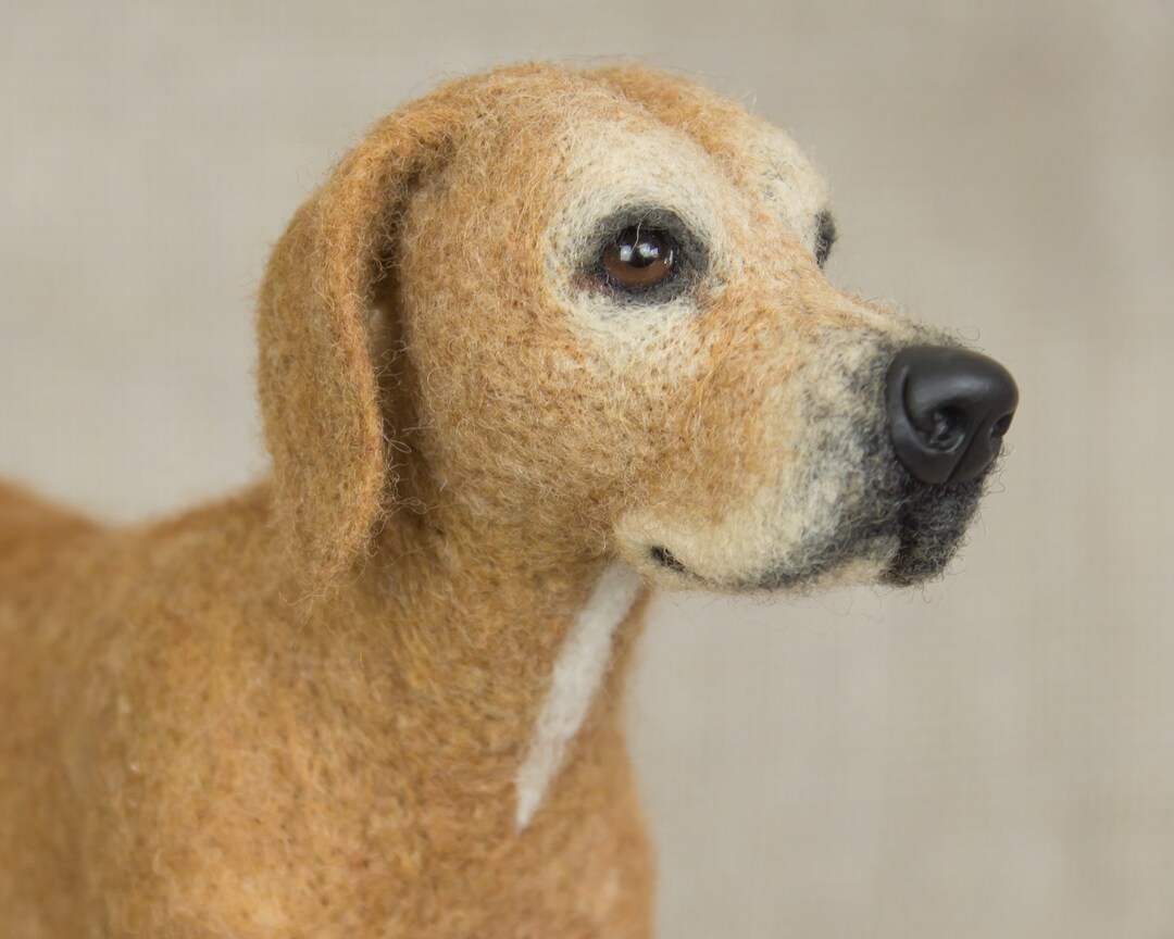Made to Order Needle Felted Dog: Custom Needle Felted Animal Sculpture ...