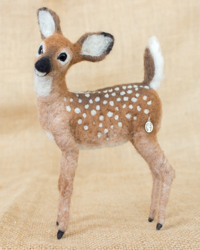 Made to Order Needle Felted Deer Fawn Custom needle felted Etsy