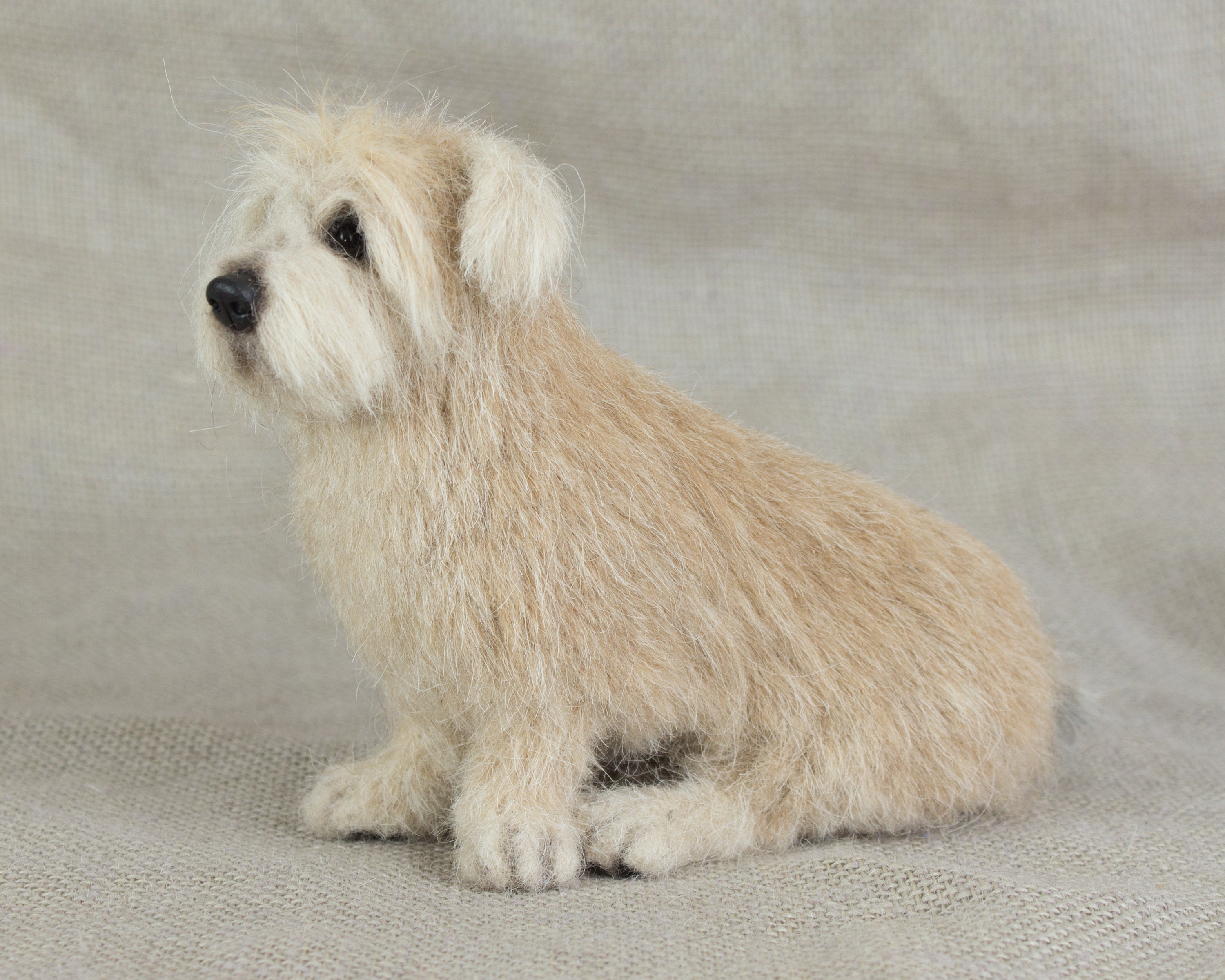 Made to Order Needle Felted Dog: Custom Needle Felted Animal Sculpture ...