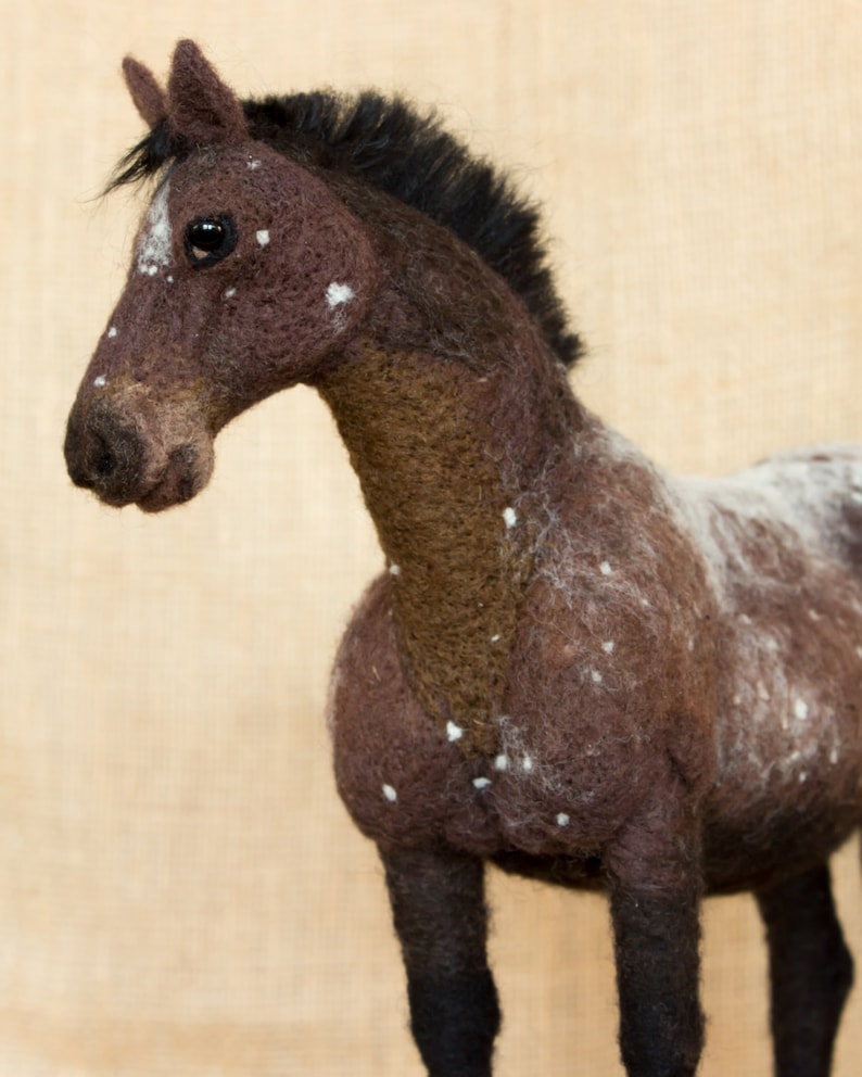 Made to Order Needle Felted Horse Custom Needle Felted Animal Etsy