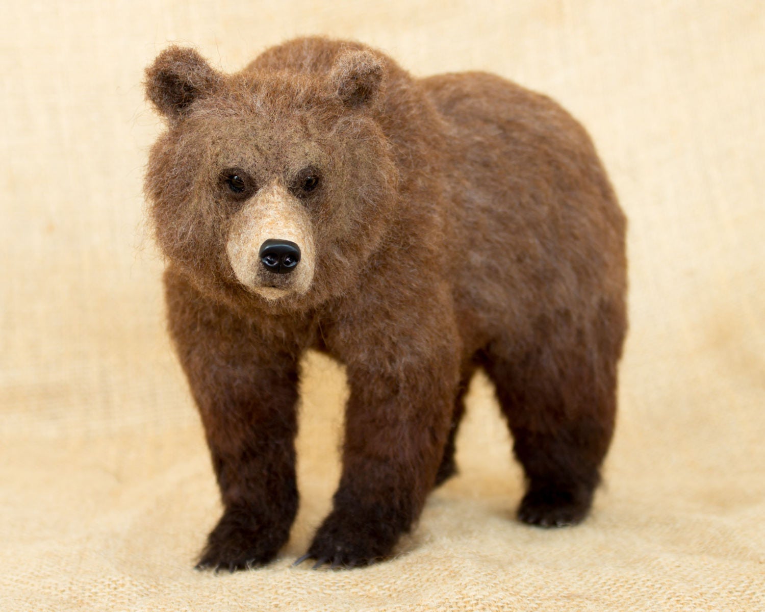 Made to Order Needle Felted Bear Custom Needle Felted Animal Etsy UK