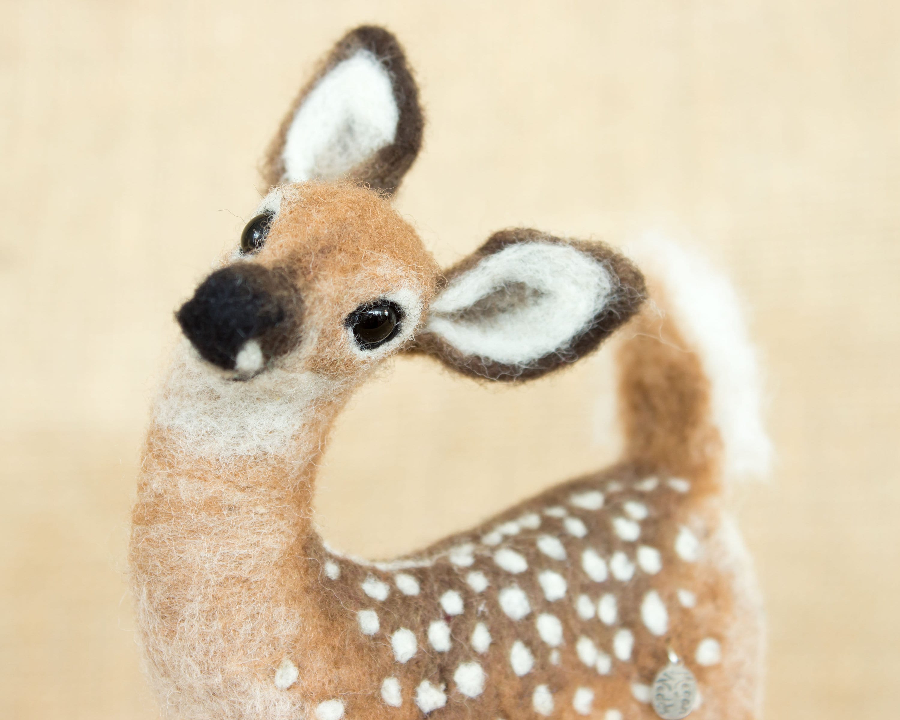 Made to Order Needle Felted Deer Fawn Custom Needle Felted Etsy UK