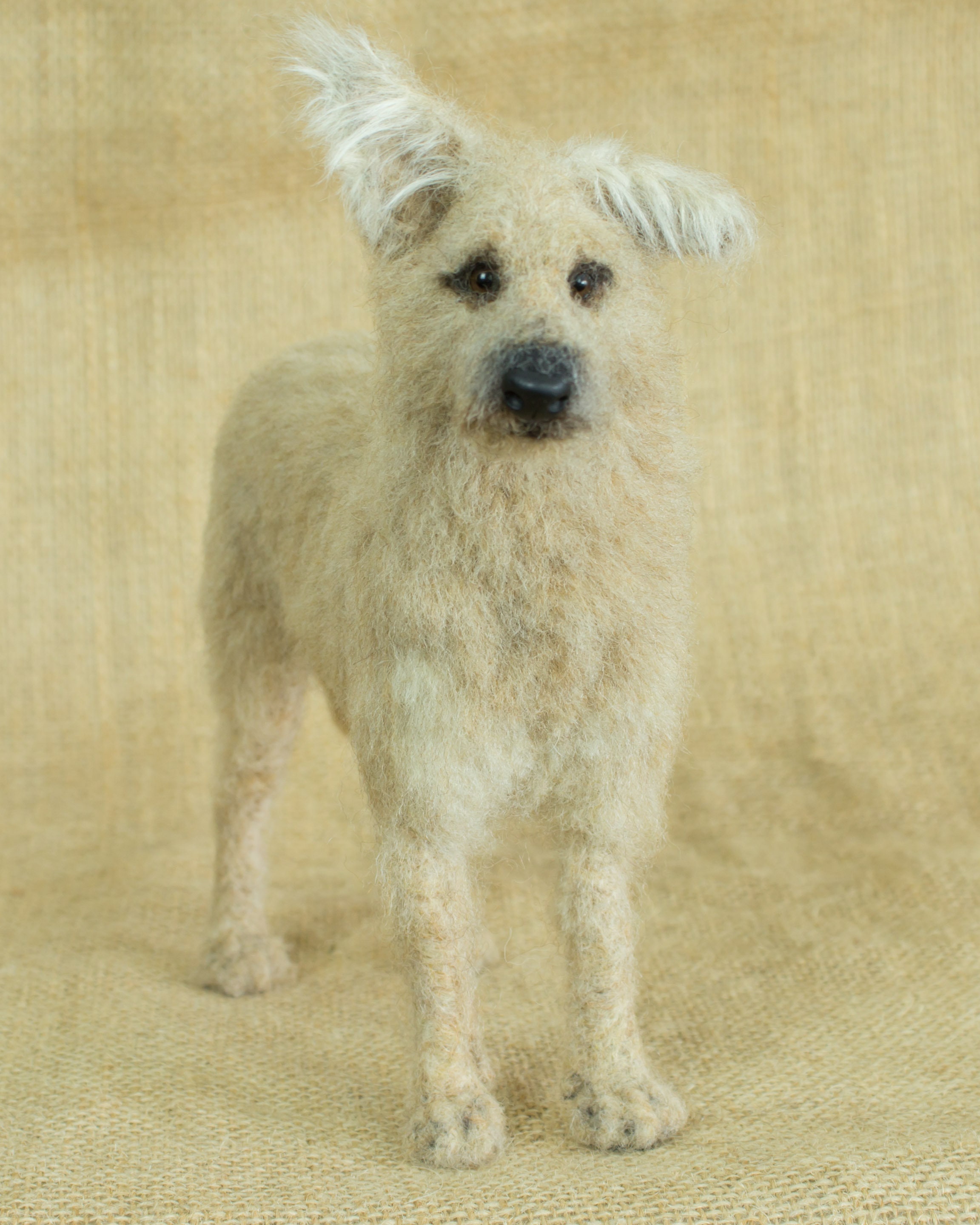 Made to Order Needle Felted Dog: Custom Needle Felted Animal Sculpture ...