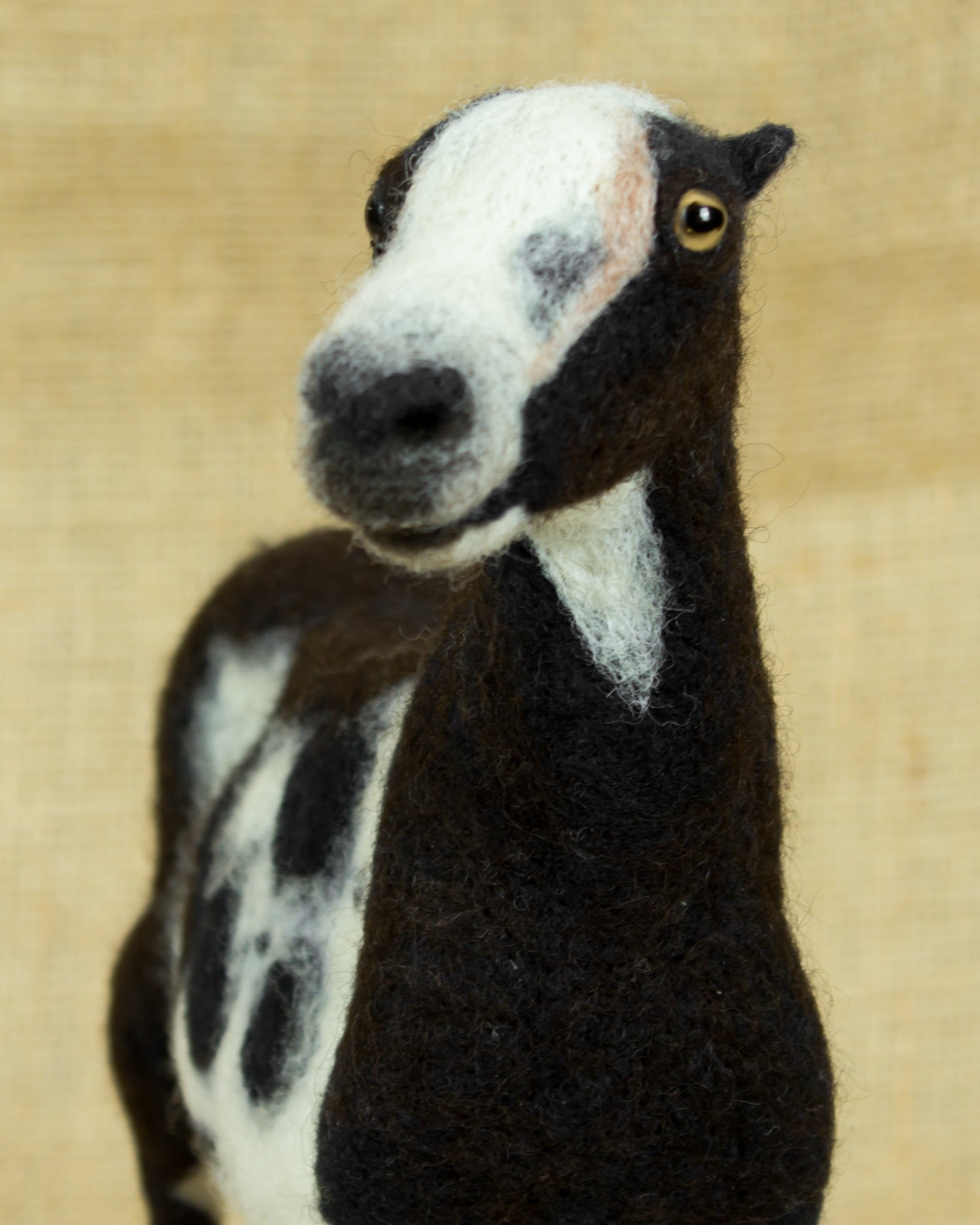 Made to Order Needle Felted Goat Custom Needle Felted Animal Etsy