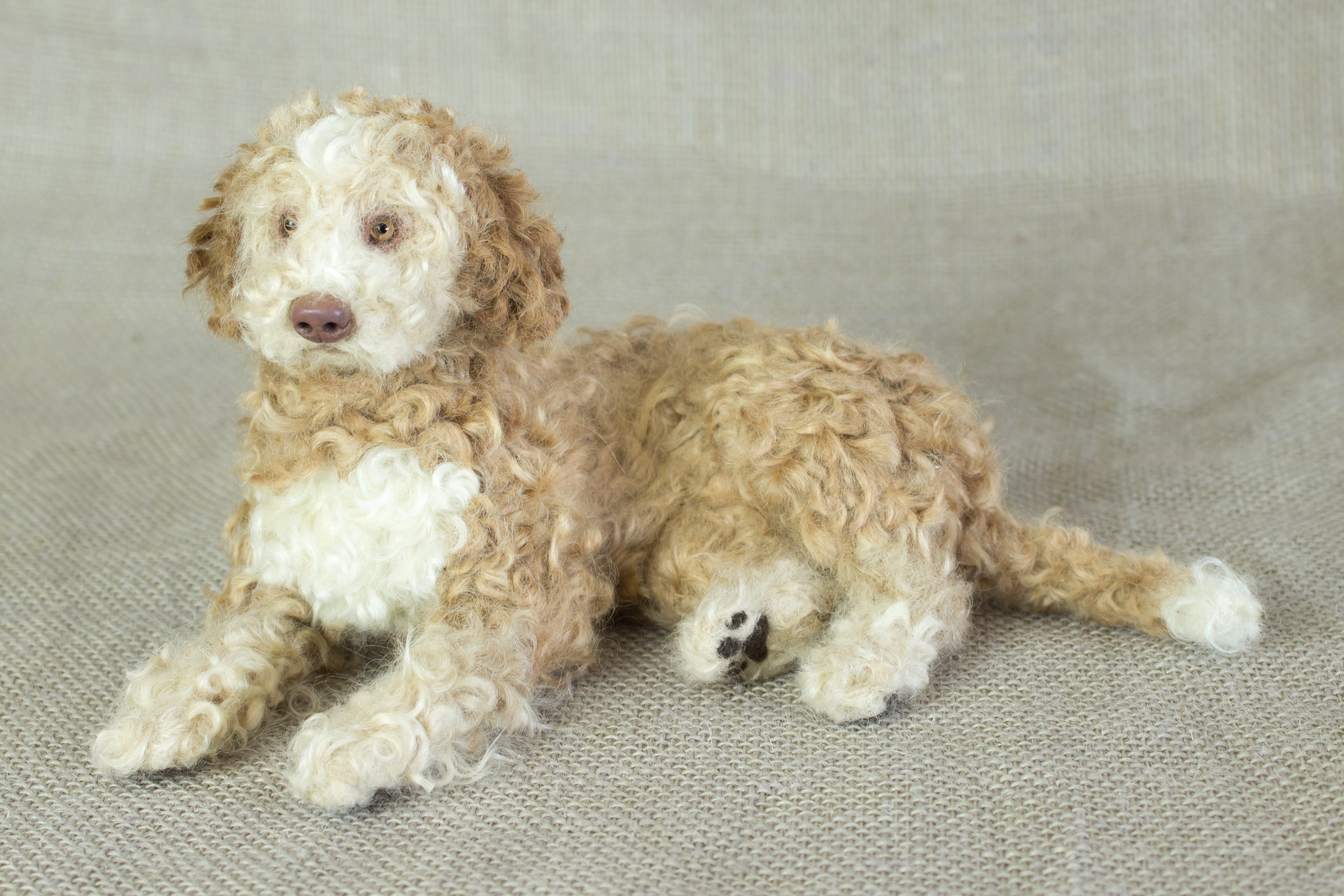 Made to Order Needle Felted Dog: Custom Needle Felted Animal Sculpture ...