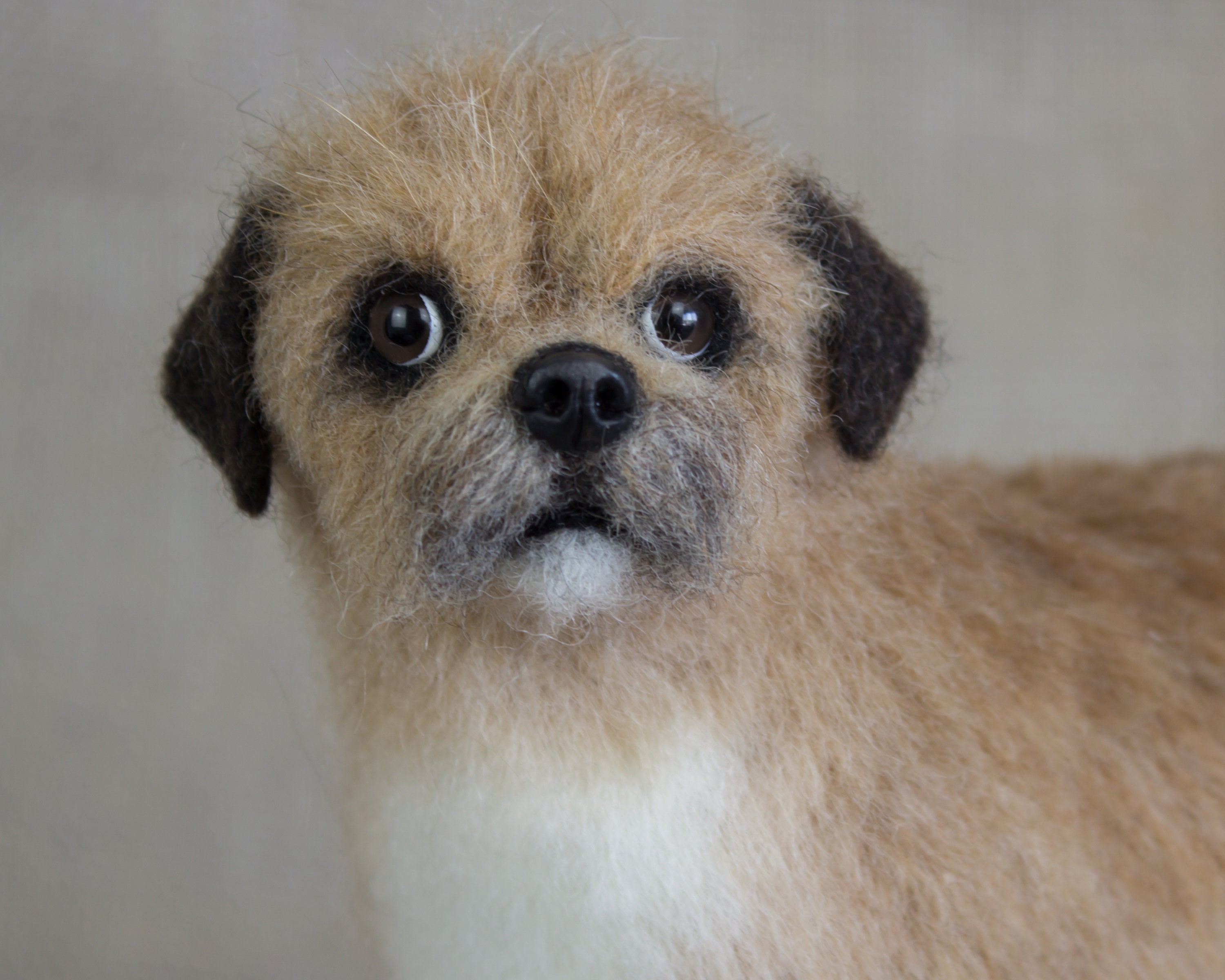 Made to Order Needle Felted Dog: Custom Needle Felted Animal Sculpture ...