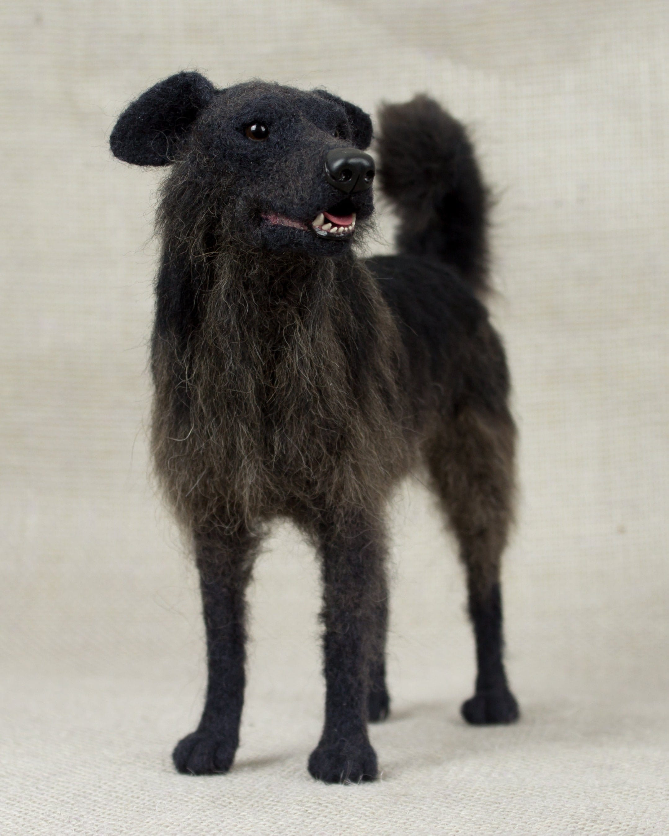 Made to Order Needle Felted Dog: Custom Needle Felted Animal Sculpture ...
