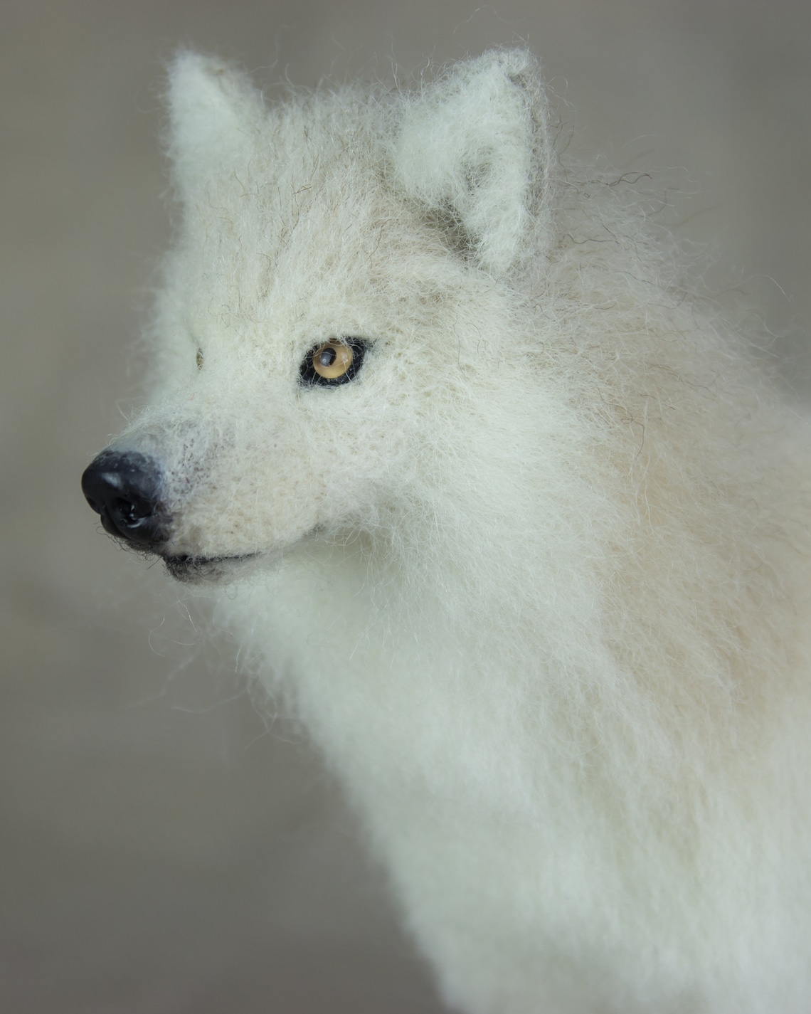 Made to Order Needle Felted Wolf Custom needle felted animal Etsy