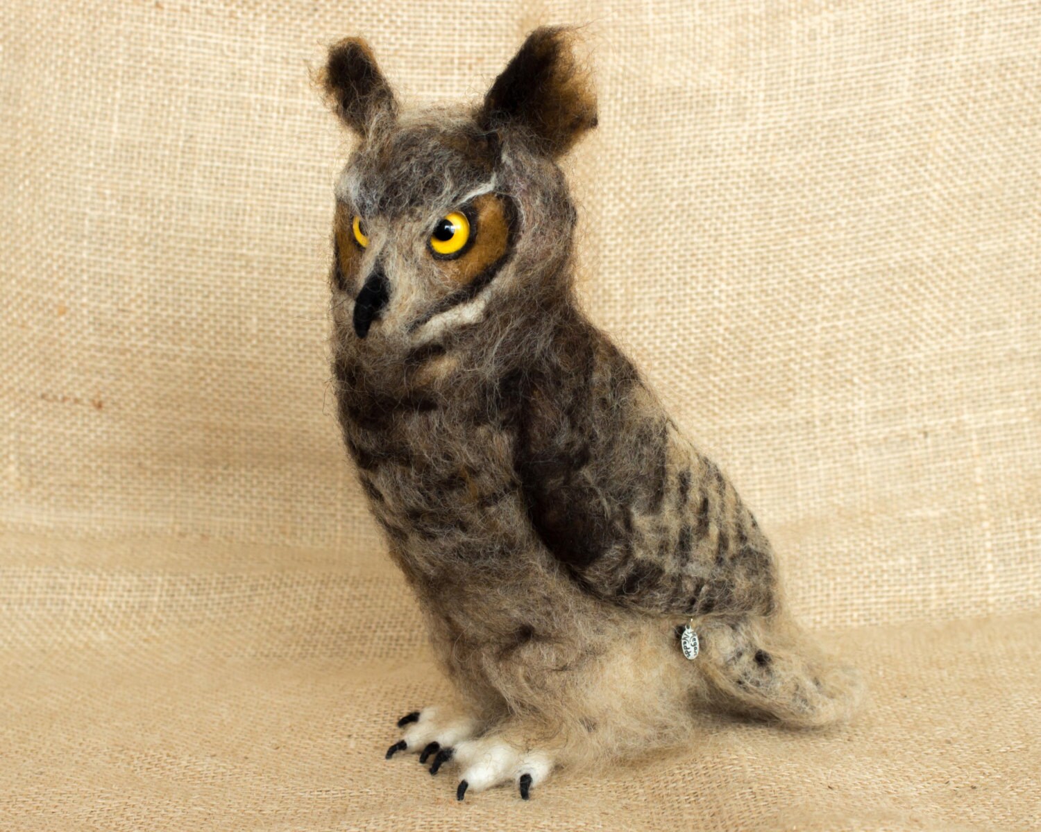Made to Order Needle Felted Owl: Custom Needle Felted Animal | Etsy