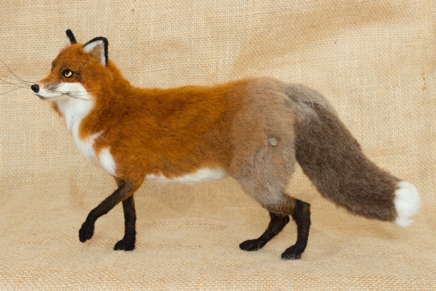 Made to Order Needle Felted Red Fox: Custom Needle Felted Animal ...