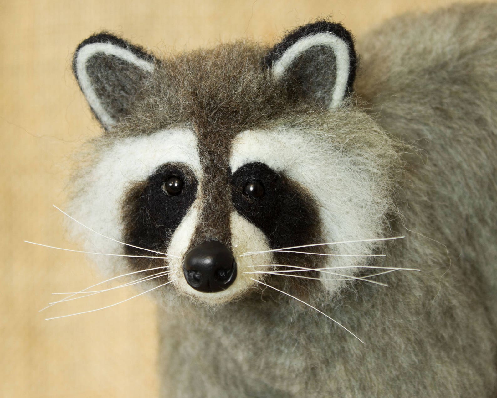 Made to Order Needle Felted Raccoon Custom needle felted Etsy