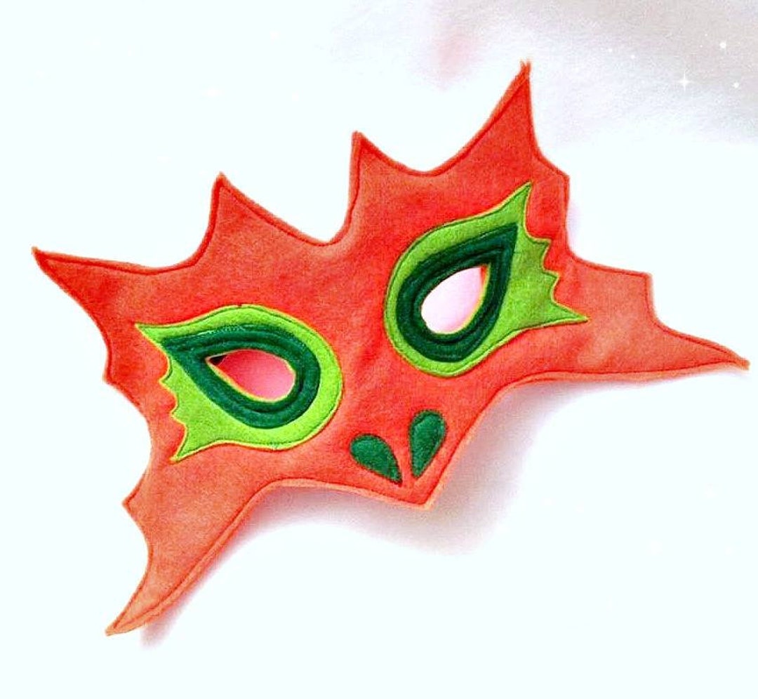Felt Dragon Mask Etsy