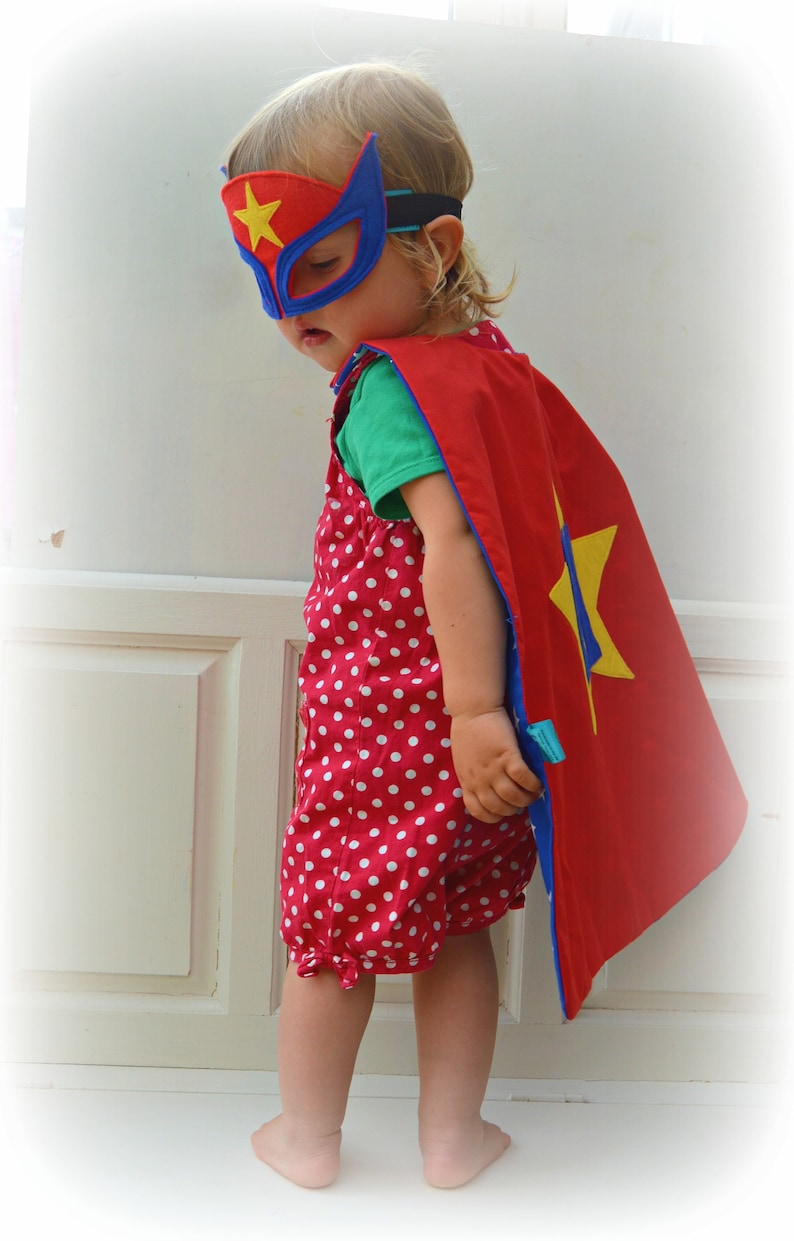 personalised child's superhero cape