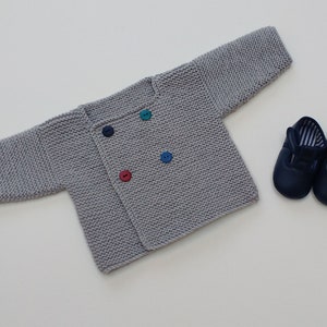 Modèle de tricot PDF Rowan Baby Jacket en ANGLAIS uniquement