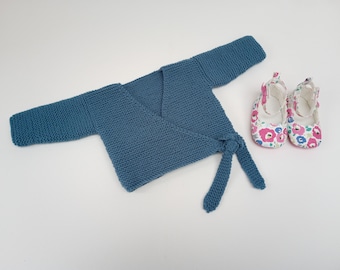 Knitting pattern for Bea Ballet Cardigan