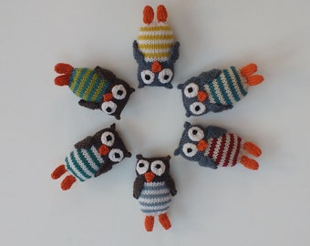 Knitting Pattern for Little Owlet