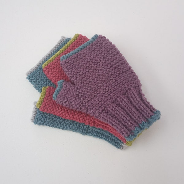 Knitting Pattern for Children's Carrie Fingerless Gloves