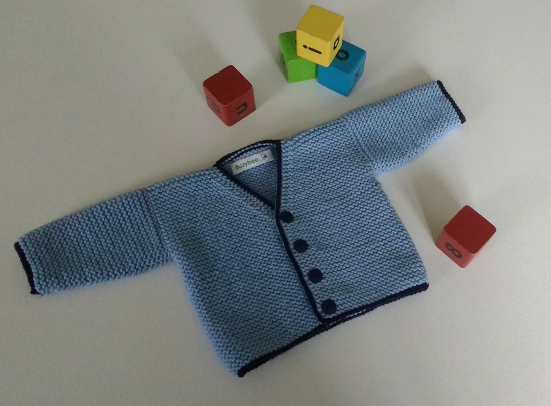 Knitting Pattern for Noah Baby Cardigan - Etsy UK