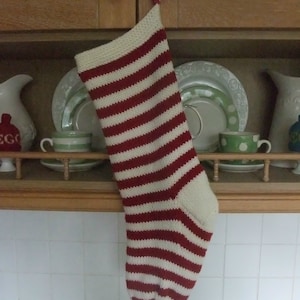 Knitting Pattern For Christmas Stocking