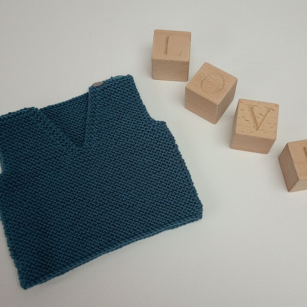 Vest Knitting Pattern Etsy New Zealand