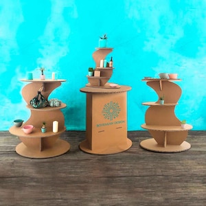 Sorprenda a sus clientes: set de exposición Ecoset Fiamma, innovador montaje de cartón para ferias y eventos