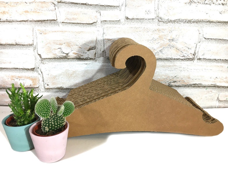 100 Cardboard clothes hanger personalized hanger cardboard Etsy