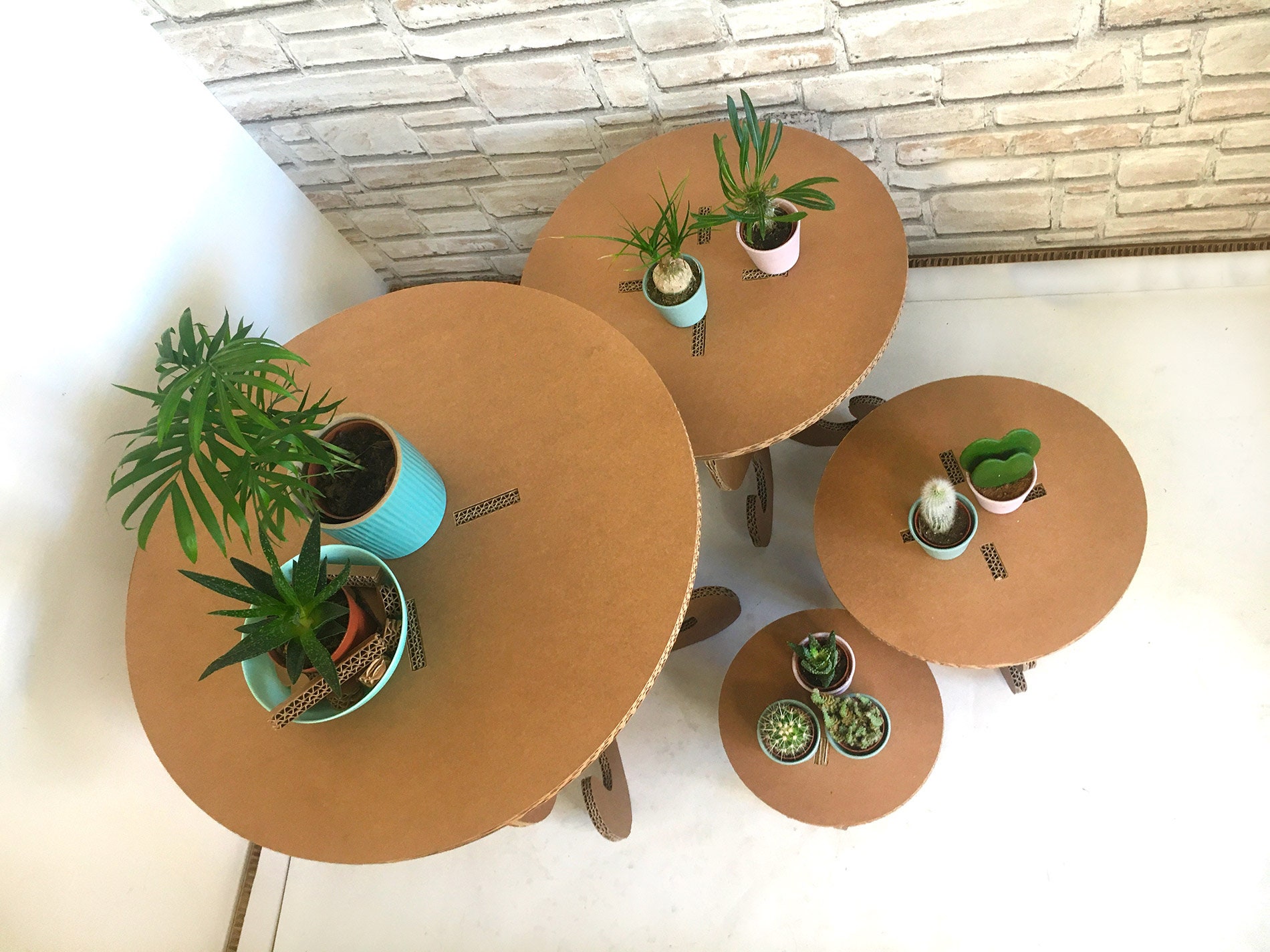 Table Set Display Riser Cardboard Table Riser Merchandise Etsy