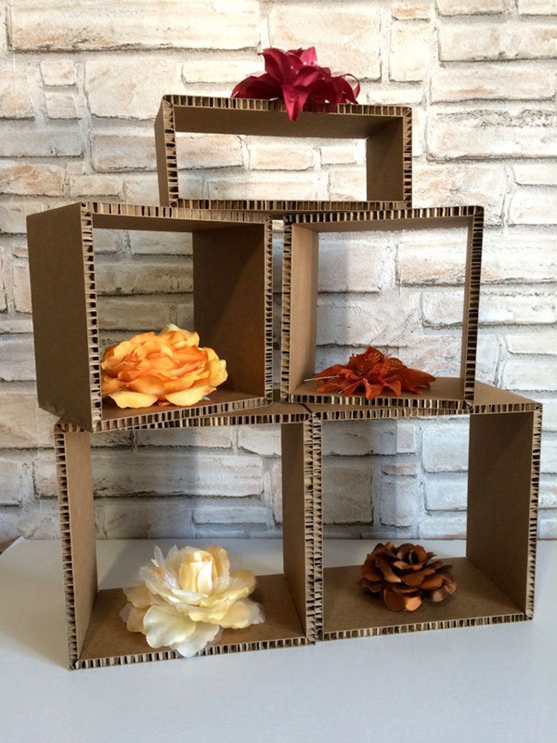 Display riser cardboard shelf table riser Product displays Etsy