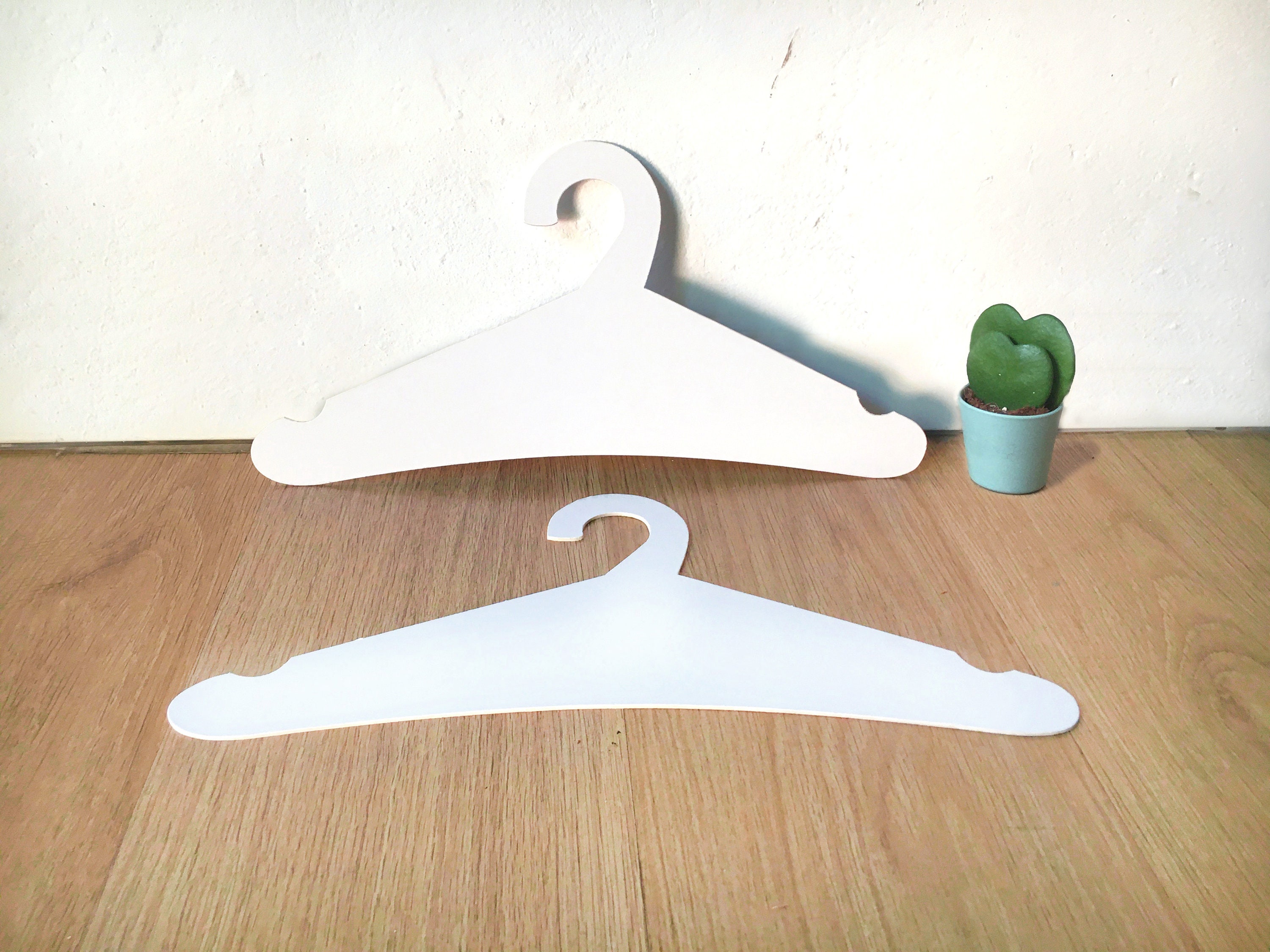 10 White Cardboard Hangers Custom Hanger Eco Hanger Etsy Australia