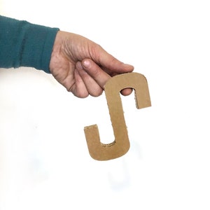 10 Ganci a S di cartone originali, gruccia gancio per negozio, ganci appendiabiti per espositori, gancio per accessori