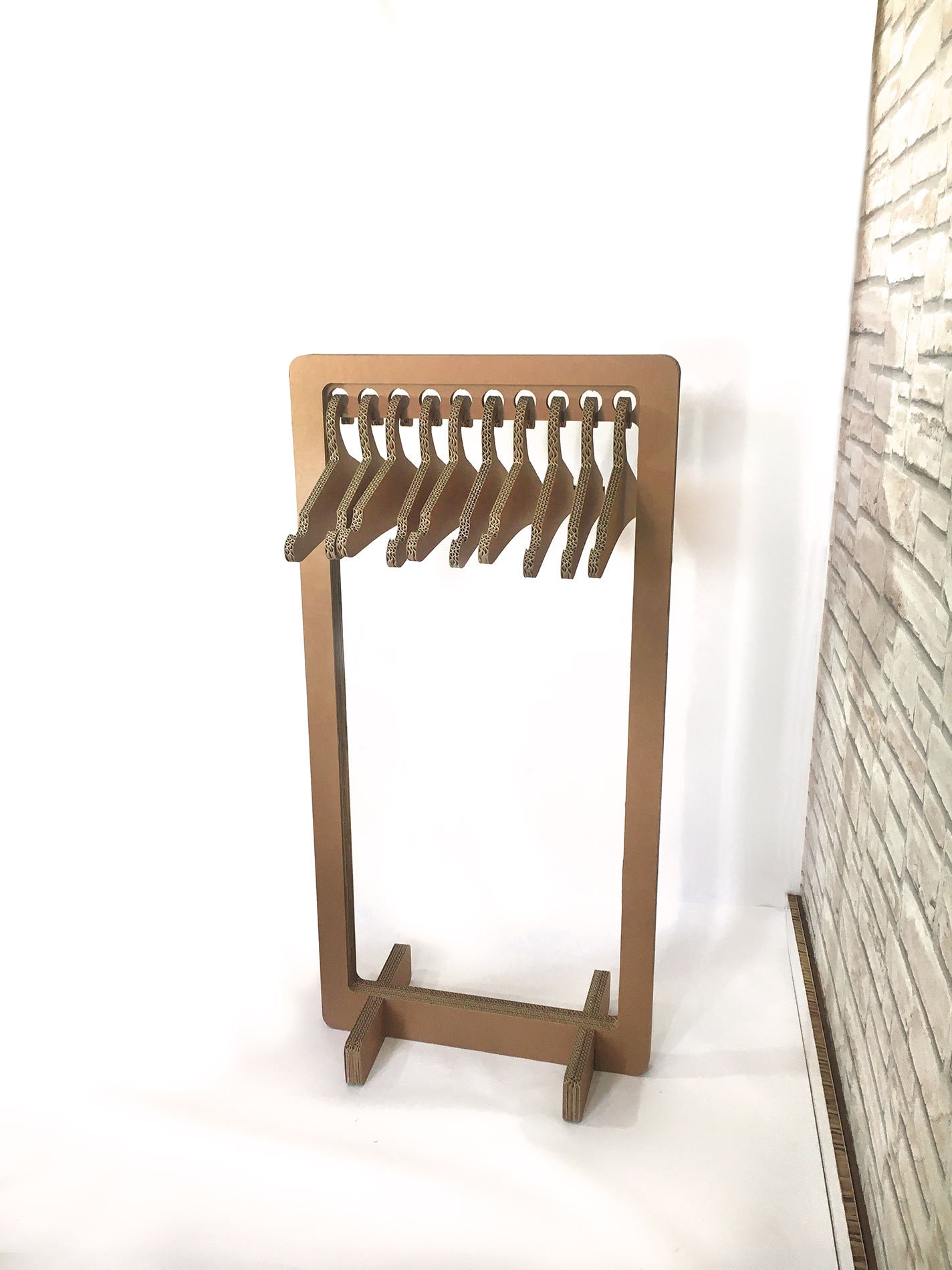 Basics Appendiabiti In Legno Per Abiti, Naturale - Foto 9